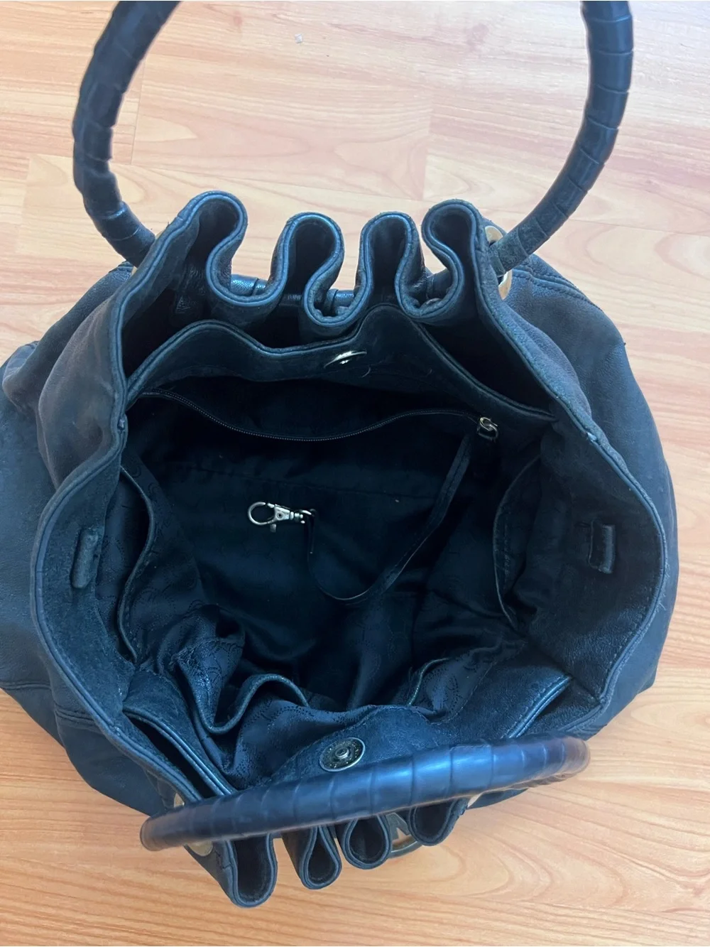 Michael Kors Leather Hobo Bag